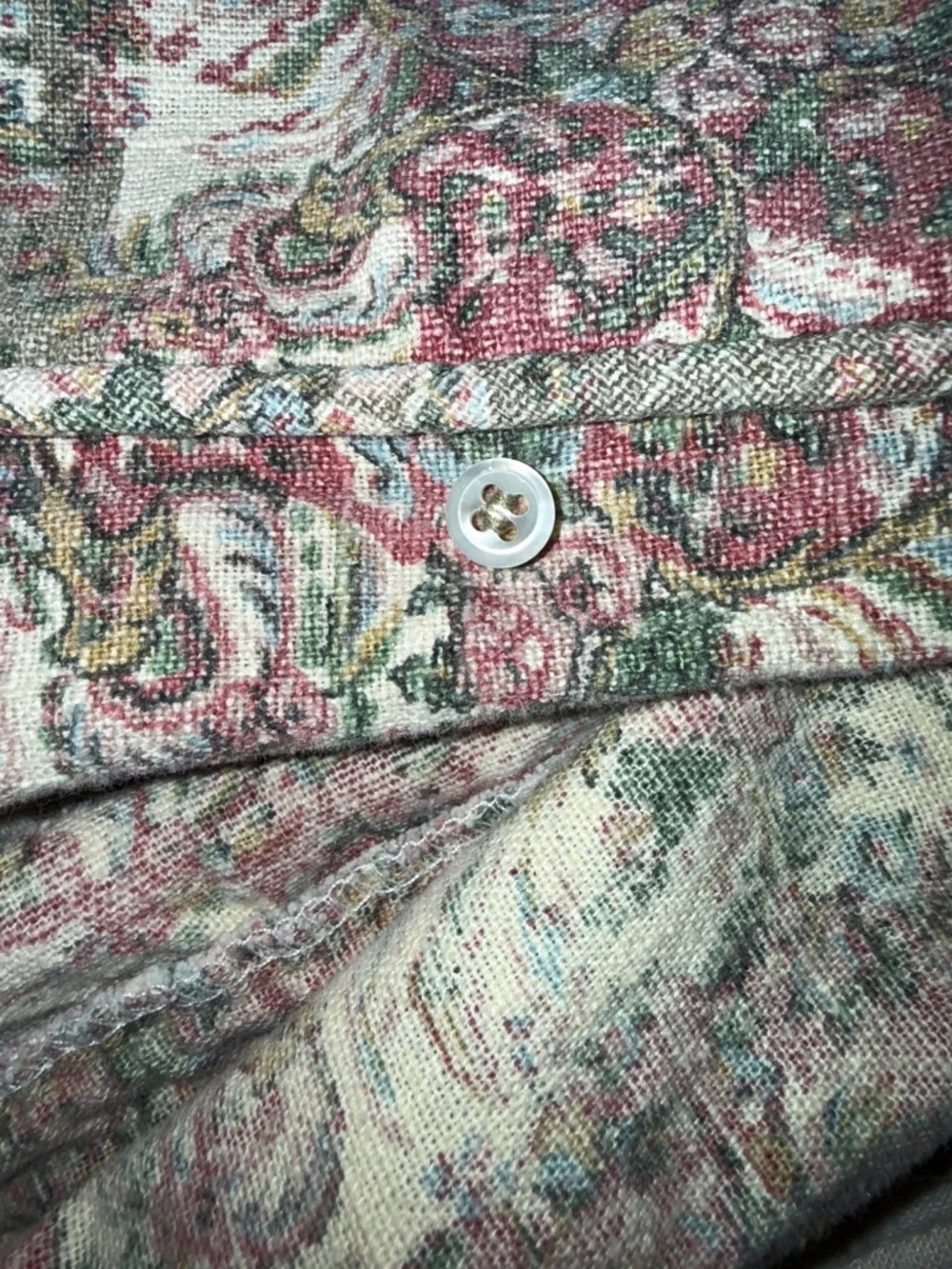 VTG Ralph Lauren Hearthside King Duvet Cover